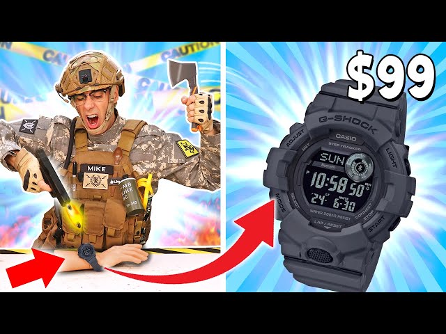 Intento Destruir el Reloj Militar G-Shock de $99 de CASIO ¿Cuánto Resiste?