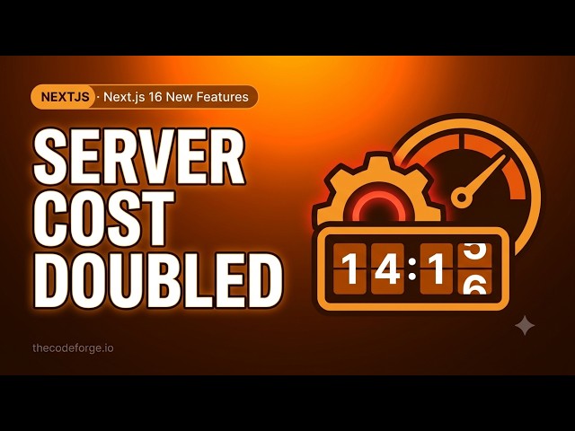 Next.js 16 New Features: 14→16 upgrade broke API caching and doubled