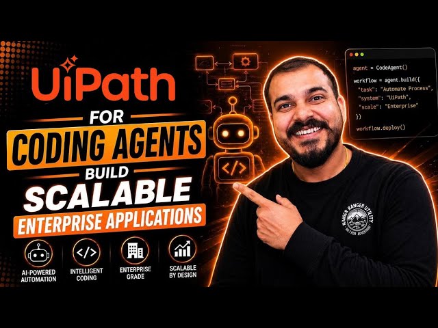 UiPath for Coding Agents: Build Scalable Enterprise Applications