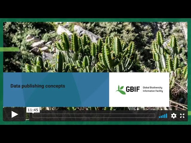 Data publishing concepts