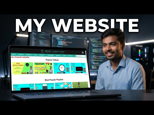 My own channel website | website designing | visit my website #web #website #webdevelopment