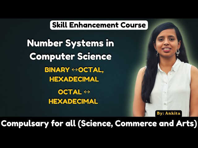 Binary ↔ Hex ↔ Octal Explained | Conversion Tricks | Number System