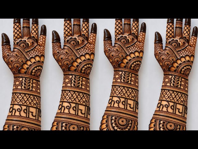 Easy mehndi designs front full hands | mehndi design simple | karwachauth Mehandi design mehndi 2026