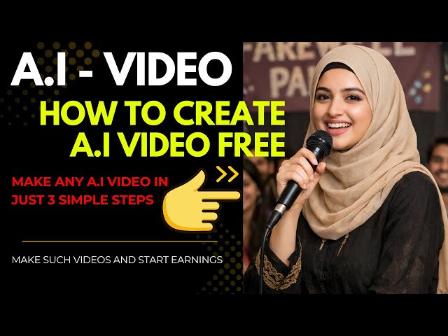 How to Create AI Video FREE | Best Free AI Video Generator (Step-by-Step) I Ai video kaise banaye ?