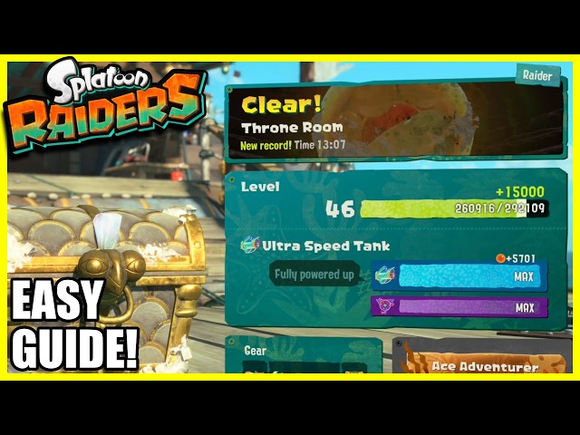Splatoon Raiders | throne Room Easy Guide Final Boss Fight Ending Base Game