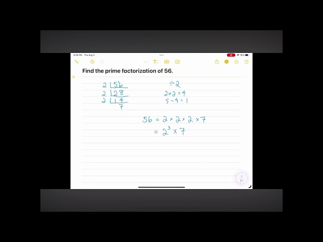 Lesson 22 Prime Factorization Prealgebra
