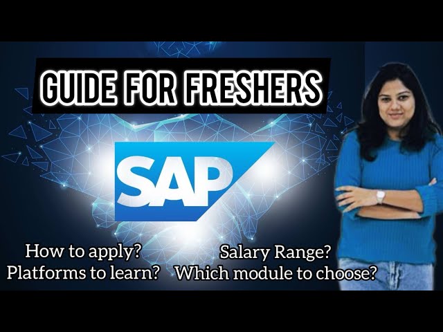 BEST SAP MODULES for FRESHERS | Freshers CAREER, SALARY & GROWTH | START YOUR CAREER IN SAP