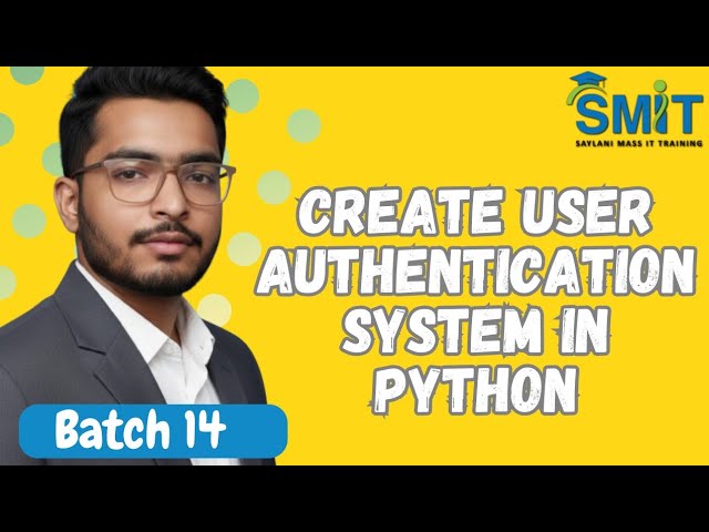 Create User Authentication System in Python | Save Users in JSON File