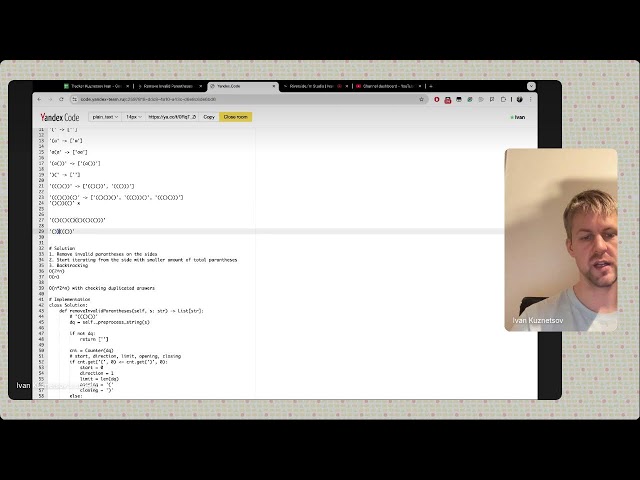 Daily Live Coding Interview Practice — Thinking Aloud, No Rehearsal
