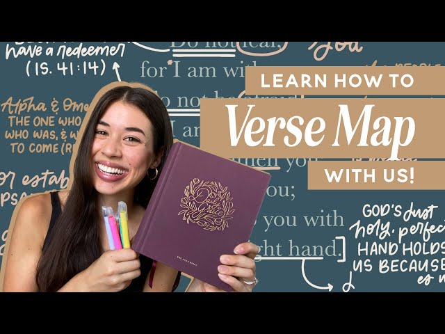 Learn How To Verse Map With Us!
