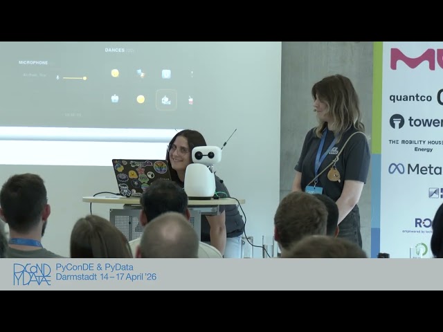 Letting AI Move: Robotics Demos Powered by Python [PyCon DE & PyData 2026]