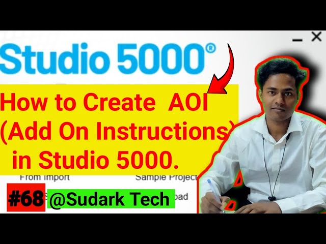 Add On Instructions (AOI)  Create in Studio 5000  | PLC Programming | Automation | Sudark Tech