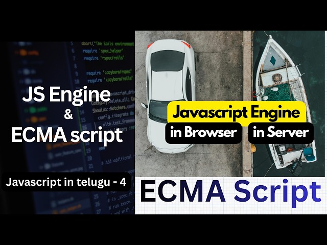 JavaScript Engine | ECMAScript in Telugu