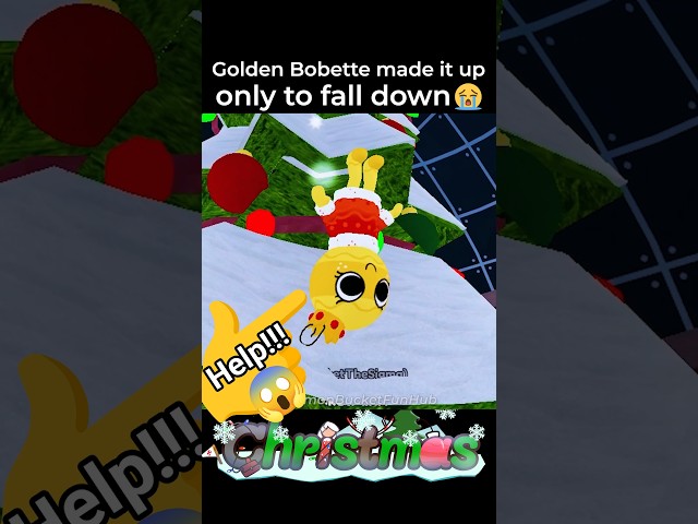 Golden Bobette song fallen from tree in Dandy's World New Update #dandysworld #roblox #update