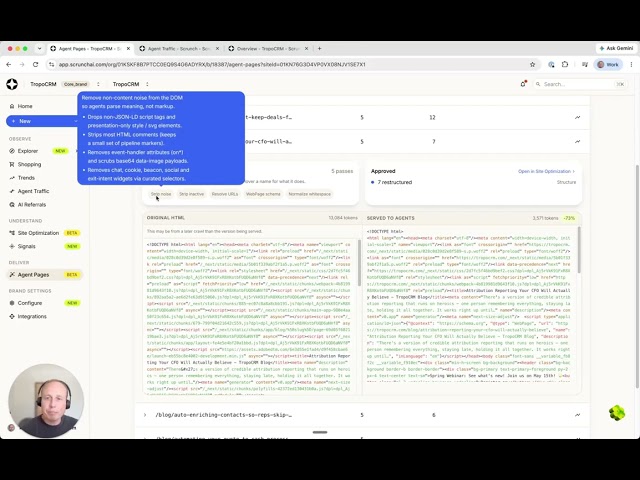 Agent Pages: Deliver a first-class site experience to AI agents