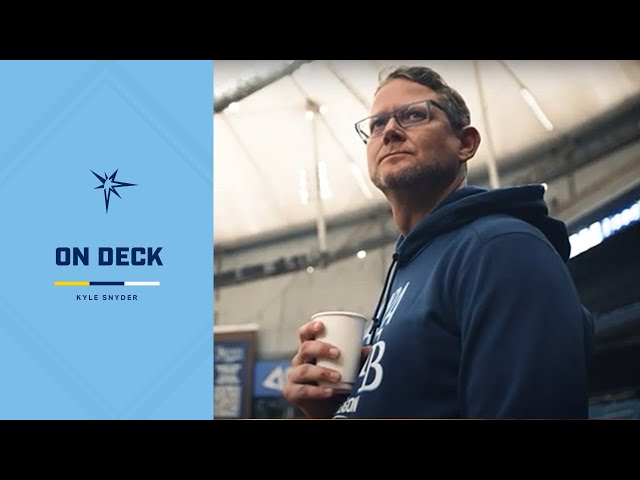 On Deck: Kyle Snyder | TAMPA BAY RAYS PITCHING COACH