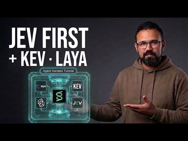 Build Agent Harness + System 1 Models: Full Tutorial (Jev, Kev, Laya)