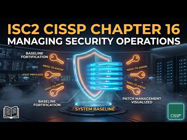 ISC2 - CISSP - exam preparation - Chapter16 - Managing Security Operations