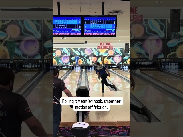 🎳 Rolling vs Rotating — The Real Secret to Controlling Ball Motion | Bowling Mechanics Explained