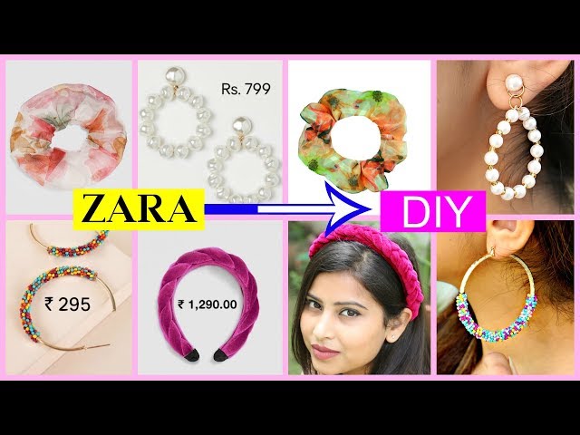 ZARA, H&M जैसी  DIY FASHION ACCESSORIES | #Teenagers #Anaysa #DIYQueen