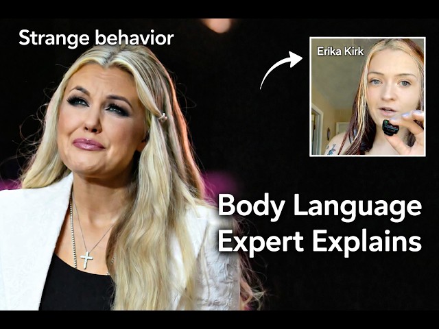 Body Language Expert Breaks Down Erika Kirk's Interviews on Charlie Kirk