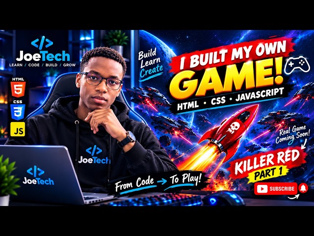 Can I Build a FULL GAME Using HTML, CSS & JavaScript? 😱🎮 | Part 1