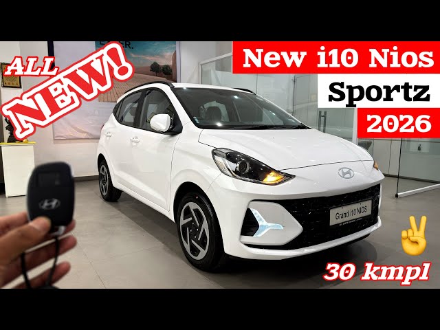 2026 New Hyundai i10 Nios Sportz Review || i10 Car Price On Road || Best Car Under 5 Lakhs in India