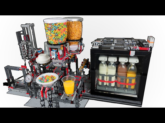 Building a LEGO Breakfast Factory...
