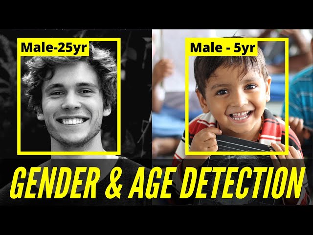 Gender and Age Detection - Python OpenCV Project using Google Colab - with code