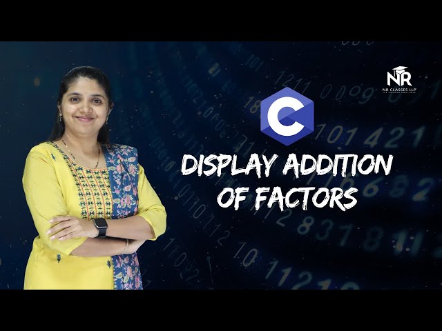 Display addition of factors