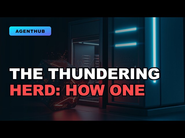 How a Single Expired Cache Key Crashes Production (Cache Stampede Explained)