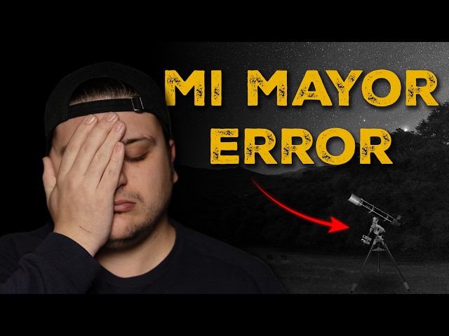 Lo que APRENDÍ en MI PRIMER AÑO como Astrónomo Aficionado