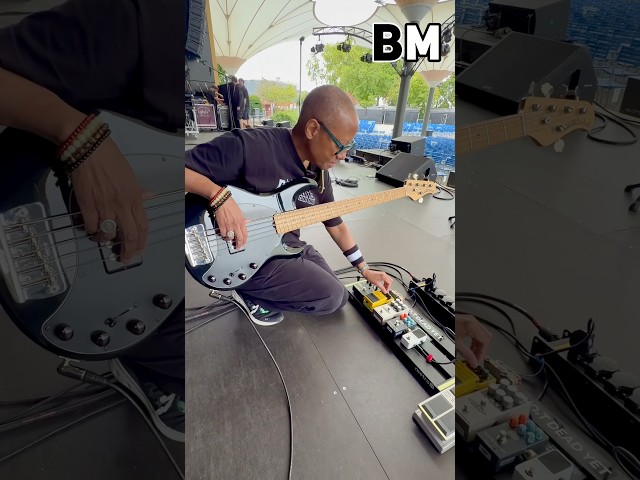 Gail Ann Dorsey shows us the cornerstones of her pedalboard
