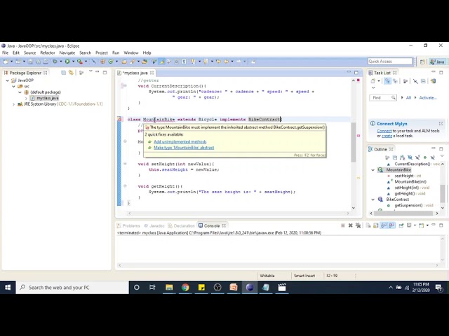 Java Polymorphism and Interfaces