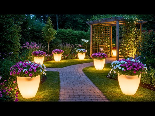 Backyard Lighting Ideas 2025 - Outdoor Garden Lighting Ideas - Landscape Lighting for Home Exterior