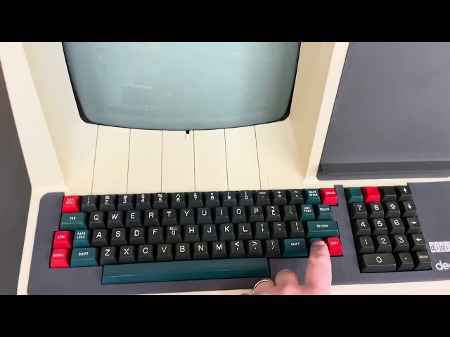 DEC VT52 terminal and the "BELL" signal (^G)