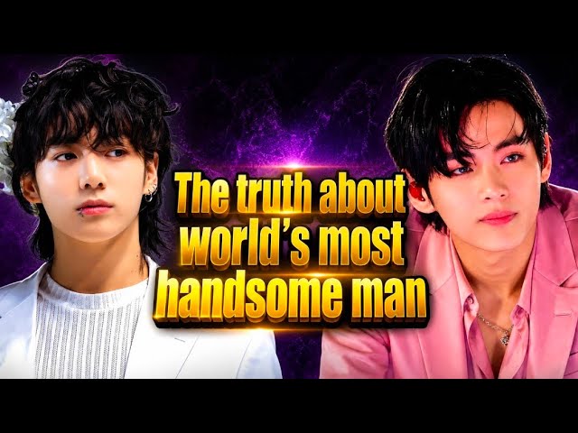 The truth about world's most handsome man title 🤔 ( jk V title controversy) 😑 