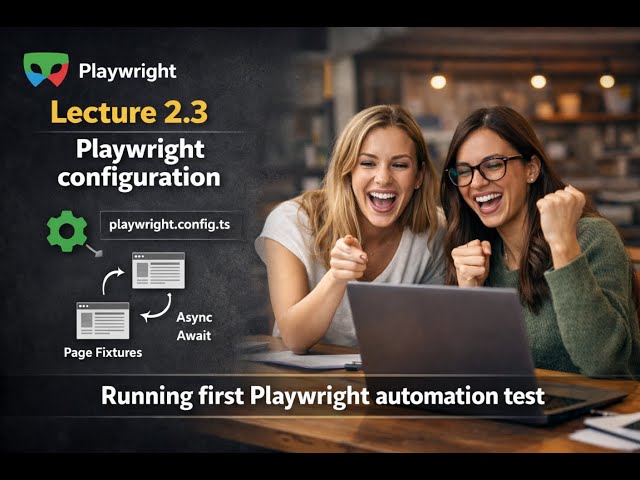 Part 2.3 | Playwright JS Configuration File🔥Run Your 1st Automation Test Like a Pro using JavaScript