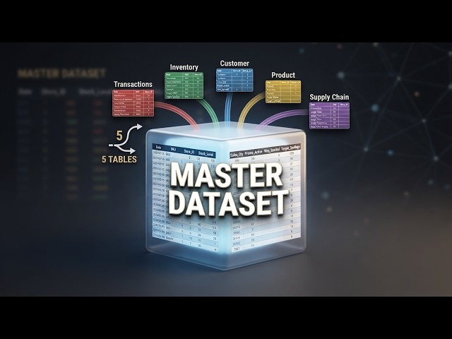 Exploratory Data Analysis for a Retail MLOps System — From 5 Tables to One Master Dataset