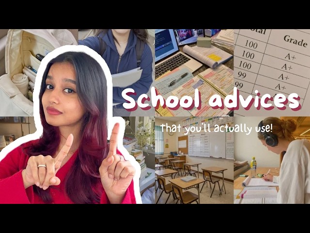 School Advices That You Will Actually Use💗|| Cuddle Session 02☁️