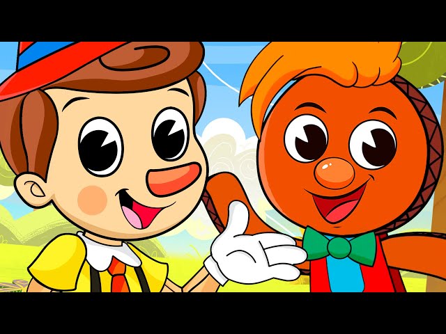 PINOCHO y PIN PON: Sus Mejores Canciones infantiles | Toy Cantando
