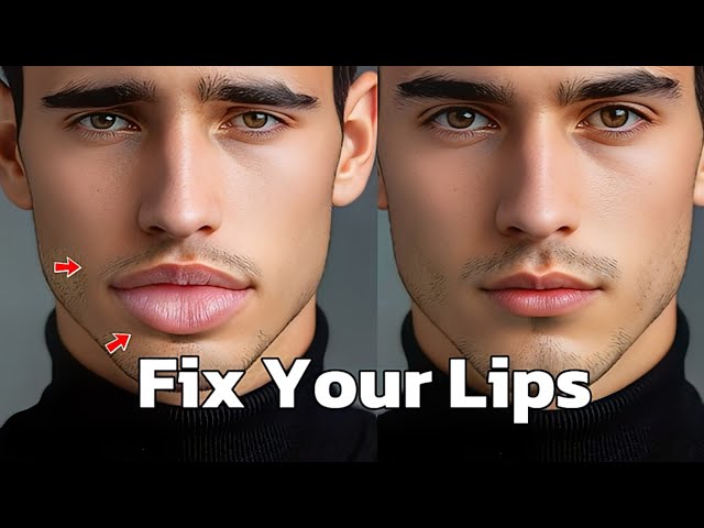 Develop Lips Muscles. How to get slimmer lips.