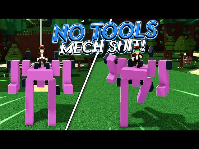 Simple Mech Suit Tutorial In Roblox Build A Boat For Treasure!