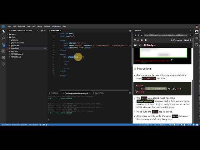 #07 - How to organize your HTML and use indentation best practices
