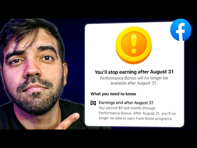 Facebook Monetization is OVER!