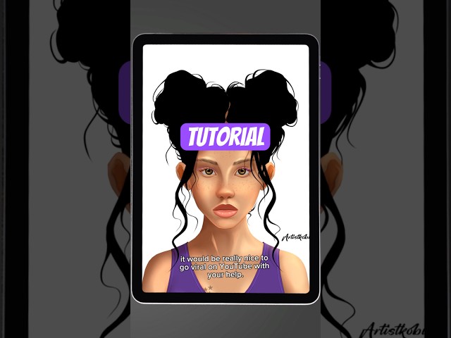 Procreate rendering tutorial #procreatedreams #procreate #drawing #digitalpainting #arttutorial