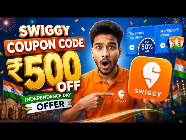 🔥 SWIGGY Coupon Code Today 🍔💥 | SWIGGY New Offers, Promo Codes & Best Deals 2026 🎁