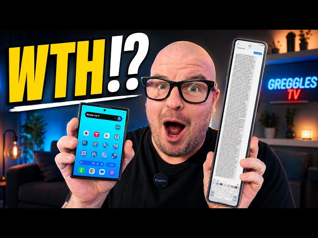 Galaxy Z Fold 8 Every Other Phone Feels Comically Tall