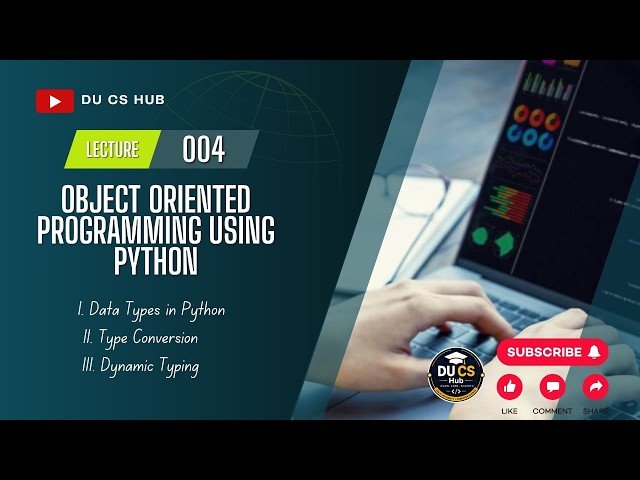 Object oriented programming using python lecture 4 bsc Hons computer science University of Delhi