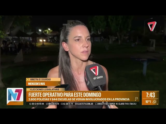 Se prepara un FUERTE operativo para las ELECCIONES del domingo